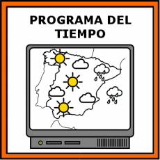 PROGRAMA DEL TIEMPO - Pictograma (color)