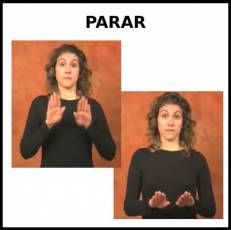 PARAR - Signo
