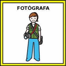 FOTÓGRAFA - Pictograma (color)
