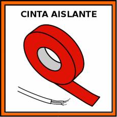 CINTA AISLANTE - Pictograma (color)
