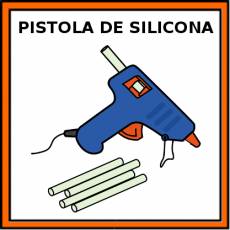 PISTOLA DE SILICONA - Pictograma (color)