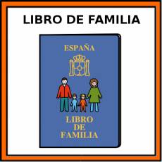 LIBRO DE FAMILIA - Pictograma (color)