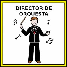 DIRECTOR DE ORQUESTA - Pictograma (color)