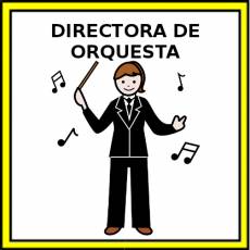 DIRECTORA DE ORQUESTA - Pictograma (color)