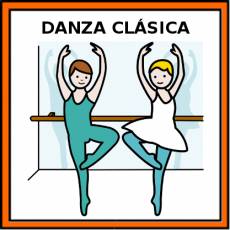 DANZA CLÁSICA - Pictograma (color)