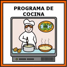 PROGRAMA DE COCINA - Pictograma (color)