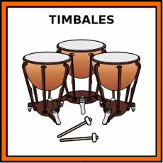 TIMBALES - Pictograma (color)