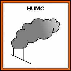 HUMO - Pictograma (blanco y negro)