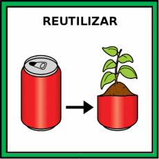 REUTILIZAR - Pictograma (color)