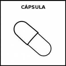 CÁPSULA - Pictograma (blanco y negro)