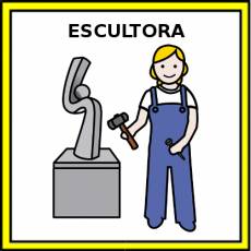 ESCULTORA - Pictograma (color)