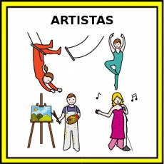 ARTISTAS - Pictograma (color)