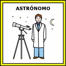ASTRÓNOMO - Pictograma (color)