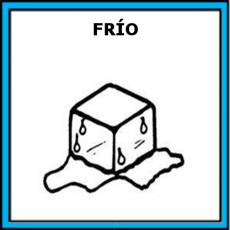 FRÍO (ESTAR) - Pictograma (color)