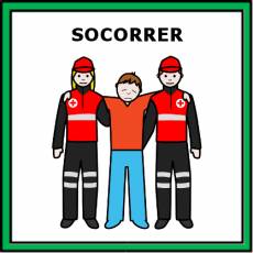 SOCORRER - Pictograma (color)