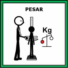 PESAR (REVISIÓN MÉDICA) - Pictograma (color)