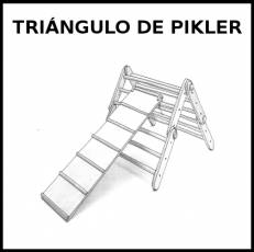 TRIÁNGULO DE PIKLER - Pictograma (blanco y negro)