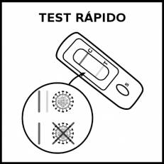 TEST RÁPIDO - Pictograma (blanco y negro)