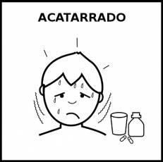 ACATARRADO - Pictograma (blanco y negro)