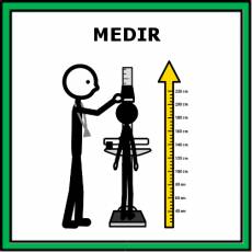 MEDIR (REVISIÓN MÉDICA) - Pictograma (color)