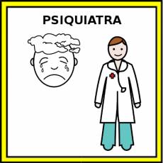 PSIQUIATRA (HOMBRE) - Pictograma (color)