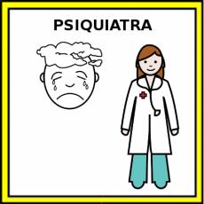 PSIQUIATRA (MUJER) - Pictograma (color)