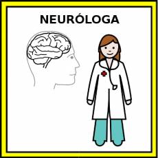 NEURÓLOGA - Pictograma (color)
