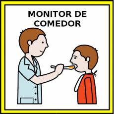 MONITOR DE COMEDOR - Pictograma (color)