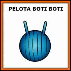 PELOTA BOTI BOTI - Pictograma (color)