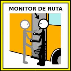 MONITOR DE RUTA - Pictograma (color)