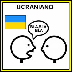 UCRANIANO (LENGUA) - Pictograma (color)