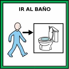 IR AL BAÑO - Pictograma (color)