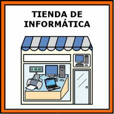 TIENDA DE INFORMÁTICA - Pictograma (color)