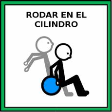 RODAR EN EL CILINDRO - Pictograma (color)