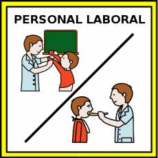 PERSONAL LABORAL - Pictograma (color)