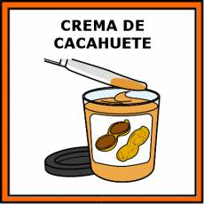 CREMA DE CACAHUETE - Pictograma (color)