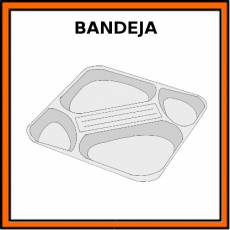 BANDEJA (COMEDOR) - Pictograma (color)