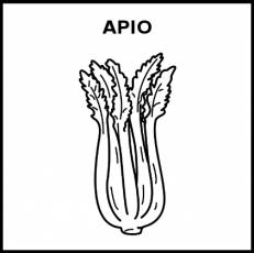 APIO - Pictograma (blanco y negro)