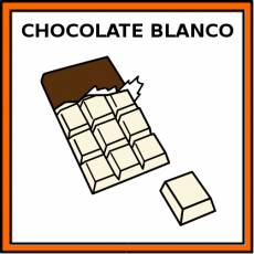 CHOCOLATE BLANCO - Pictograma (color)