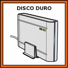 DISCO DURO - Pictograma (color)