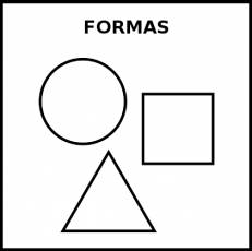 FORMAS - Pictograma (blanco y negro)