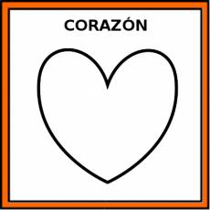 CORAZÓN (FORMA) - Pictograma (color)