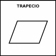 TRAPECIO - Pictograma (blanco y negro)