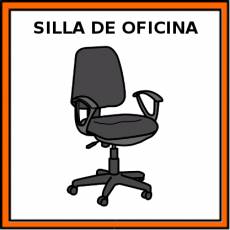 SILLA DE OFICINA - Pictograma (color)