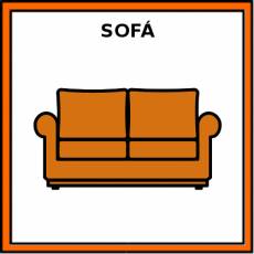 SOFÁ - Pictograma (color)