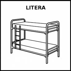 LITERA - Pictograma (blanco y negro)