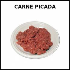 CARNE PICADA - Foto