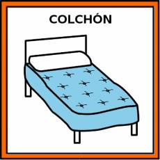 COLCHÓN - Pictograma (color)