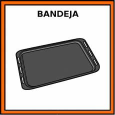 BANDEJA (HORNO) - Pictograma (color)