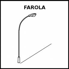 FAROLA - Pictograma (blanco y negro)
